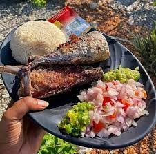 Garba Poisson Semoule de Manioc Origine Cote d'Ivoire